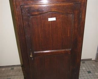 Louis XV style tall confiturier/jelly cupboard oak
