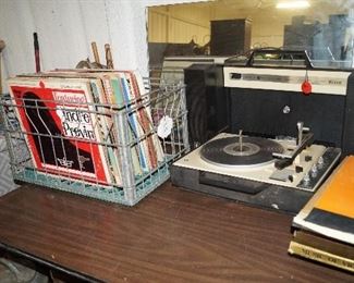 records, record player