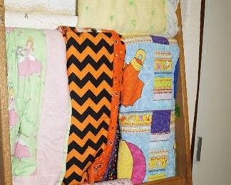 quilts and blankets