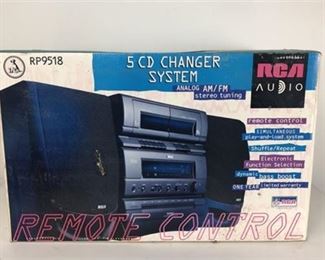 RCA 5 CD Changer System