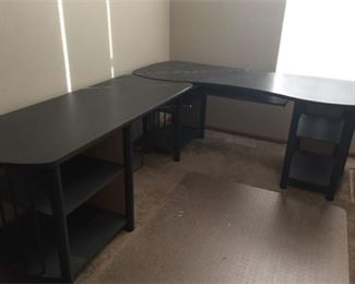 Large L Shaped Computer Desk by Fourneir Furniture
