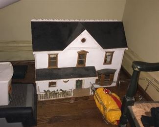 Vintage doll house