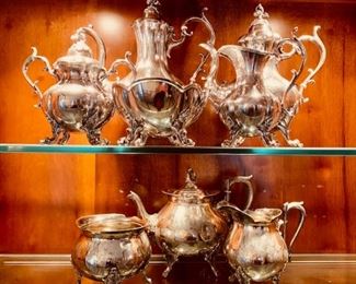 Silverplate Tea Services