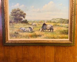 J W Thrasher Oil on Canvas