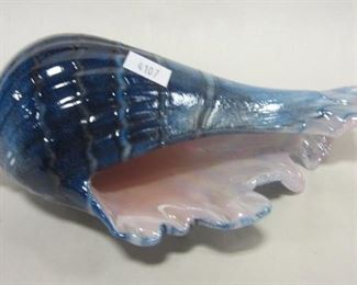 art glass shell