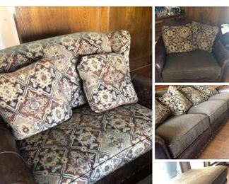 Includes coffee table and end tables