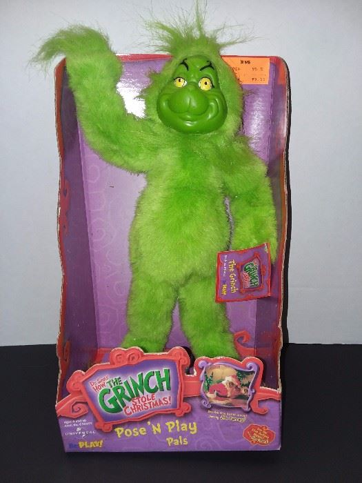 The Grinch Pose N Play Doll (Rare Variant) $75