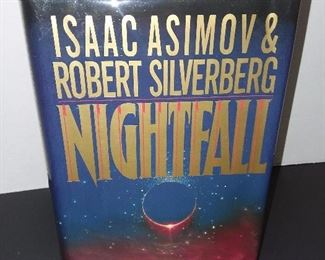 Autographed Book - Isaac Asimov & Robert Silverberg, Nightfall - $400