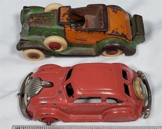 Toys Cast Iron Hubley Terraplane Convertible Airflow