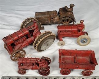 Toys Cast Iron Tractors