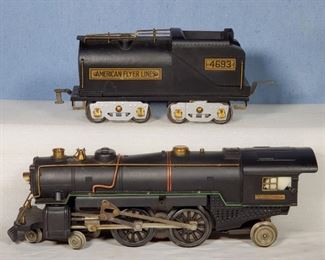 Toys Trains American Flyer Standard Gauge Engine A