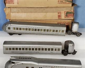 Toys Trains Lionel O Gauge Silver Streamline