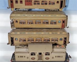 Toys Trains Lionel Standard Gauge NYC Passenger Tan