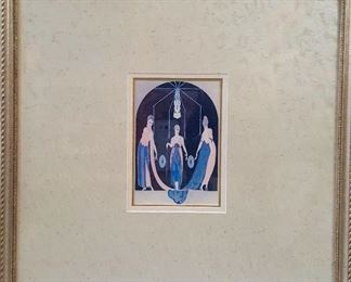 Art Deco Erte Inspired Muses