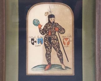 Art Heralidic Artichoke Boy