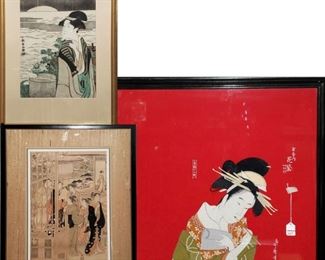 Art Japanese Embroidery Woodblocks All
