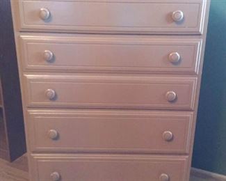 4Drawer Wood Chest