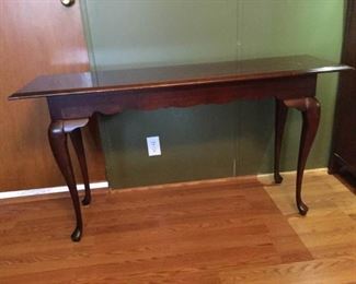 Wood  Veneer Table for Entry or Sofa