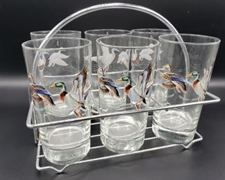 Vintage Norman Wamer Duck Glasses https://ctbids.com/#!/description/share/307649