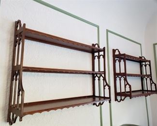 Vintage Wooden Shelves https://ctbids.com/#!/description/share/321550