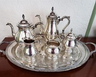 Prelude International Sterling Silver Coffee/Tea Set https://ctbids.com/#!/description/share/321444