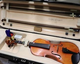 Violin and Bow with Case