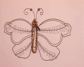 Butterfly Wall Sculture / Earring Rack