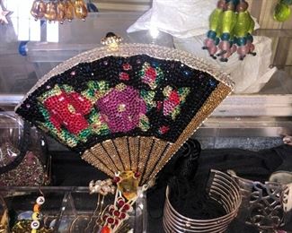 Loaded Jewelry Case includes Chanel Cashmere Scarf, Gucci Handbags & Shoes, Prada Handbags & Shoes, Burberry Handbags & Poncho, Valentino Handbags, Fendi Handbags & Shoes, Native American, Amber & Bvgari