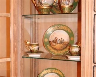 Fabulous Sevres Napoleon Dessert Set