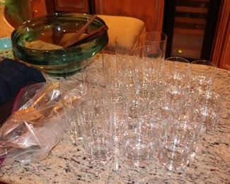 Assorted Glassware