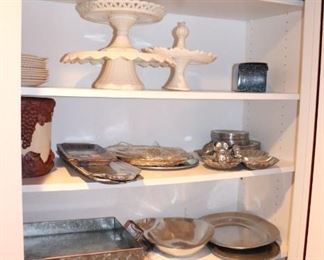 Bowls and Cake Plates