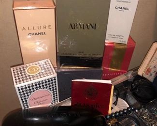 Chanel Allure & Coco, Armani, Beautiful & Christian Dior