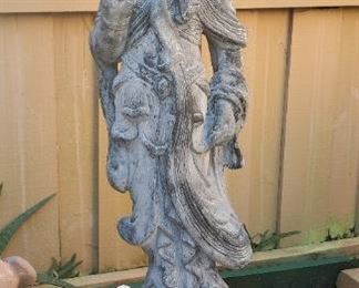 Outdoor yard statue