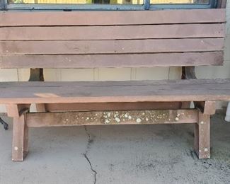 Wooden Bench
