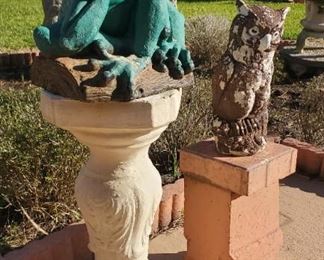 Yard statues