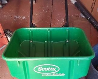 Scott's grass seed spreader 