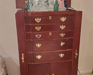 Large jewelry armoire 