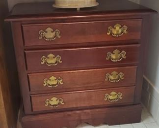 Small bed night stand