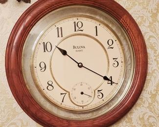 Bulova clock 