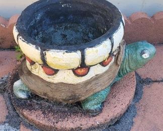 Turtle planter