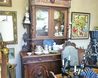 19th Century French Carved Sideboard