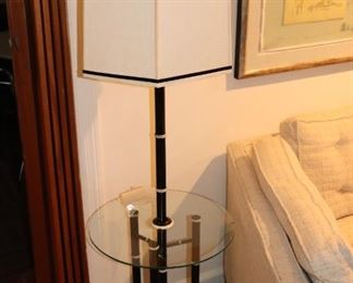 Contemporary Floor Lamp / Table