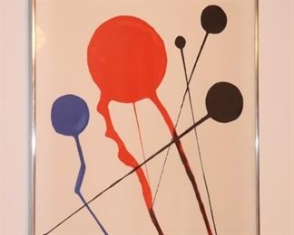 Numbered Calder signed Print