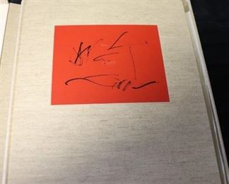 Hand Signed Oversized Etching Folios by Octavio Paz/Motherwell, Marino Marino, Death In Venice and Crime By Meras