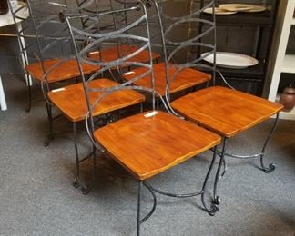 Beautiful Wrought Iron Chairs 