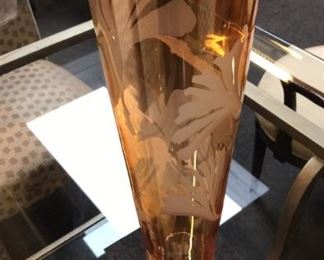 Very Tall Glass Vase