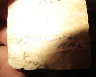 Old Rug Tags in Persian or Arabic