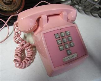Vintage pink phone