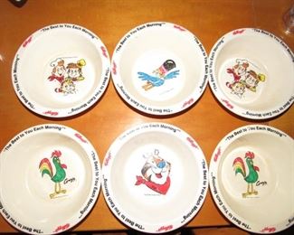 Vintage cereal bowls