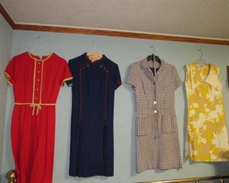 Huge selection of vintage clothes